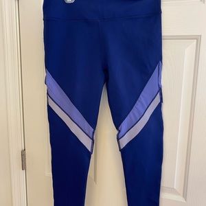 Fabletics Royal Blue Cropped Leggings